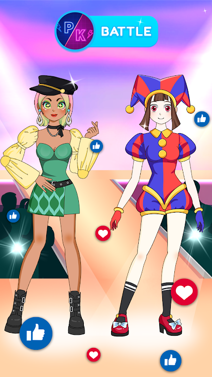 #10. Left or Right: Star Girl Style (Android) By: HIGAME Jsc