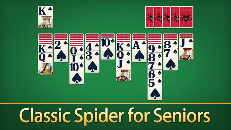 #1. Spider Solitaire Card Games (Android) By: Card Games, Inc