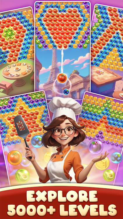 #10. Cooking Bubbles (Android) By: HitMobileGames