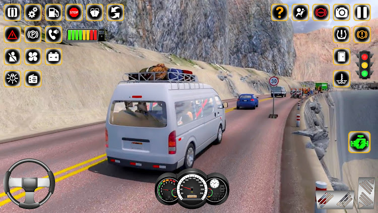 #2. Van Games Dubai Van Simulator (Android) By: OVERDOSE GAMING