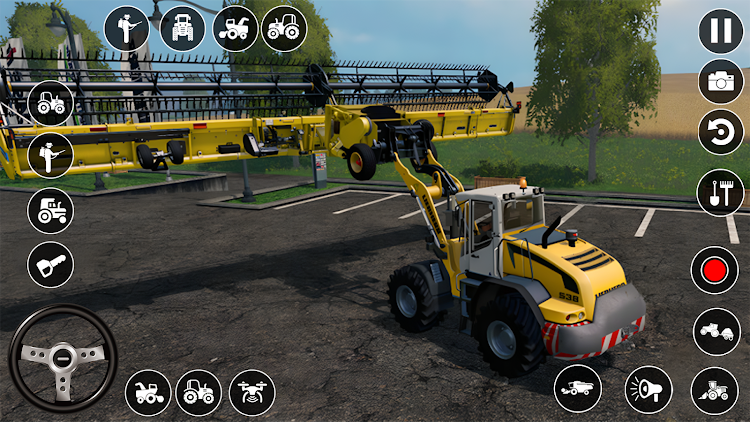 #3. Farming Tractor Games 3d (Android) By: Geeklone Technology