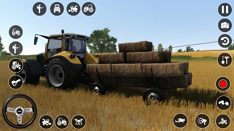 #4. Farming Tractor Games 3d (Android) By: Geeklone Technology