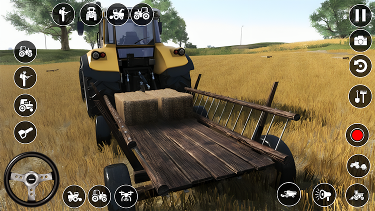 #6. Farming Tractor Games 3d (Android) By: Geeklone Technology