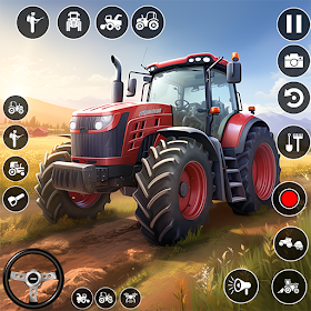 Farming Tractor Games 3d