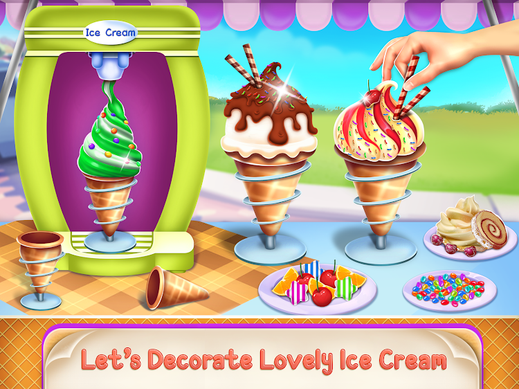 #10. Icecream Cone Cupcake Baking (Android) By: Hello-Game