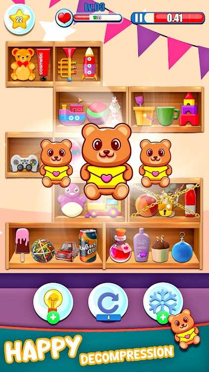 #5. Goods Match Triple Sort Games (Android) By: HighPixel Gamez