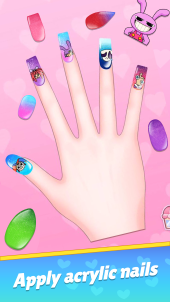 #8. Color ASMR: Nails Painting (Android) By: Mirai Games