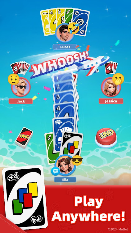 #2. UNO Wonder (Android) By: Mattel163 Limited