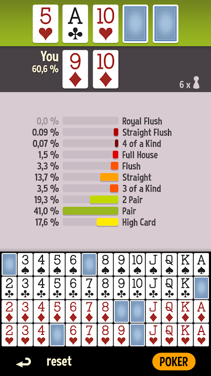 #2. Poker Odds Calculator (Android) By: Playtika