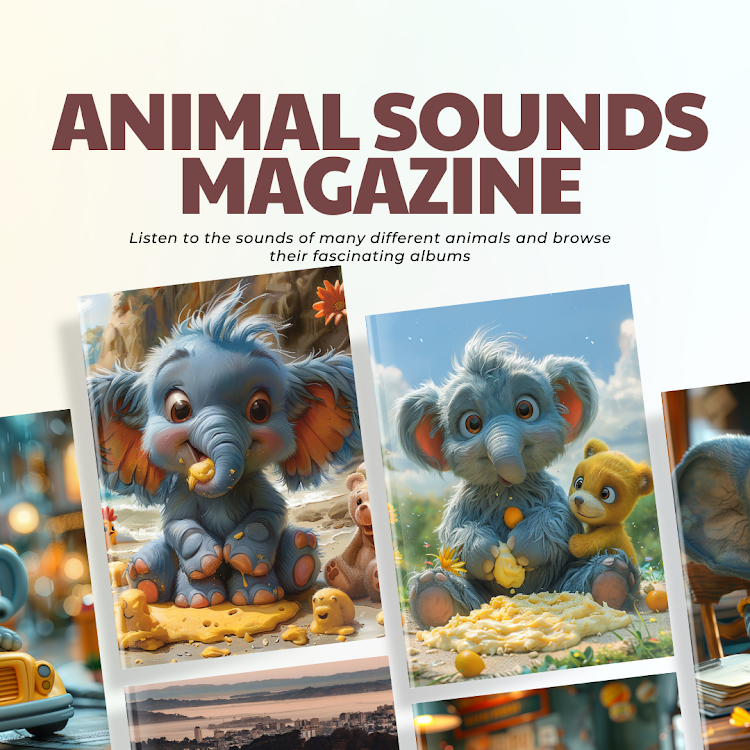 #3. Animal Sounds Magazine (Android) By: iZEK GAMES