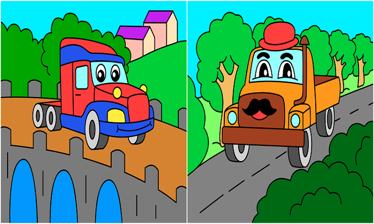 #4. Painting cars. (Android) By: Y-Group games