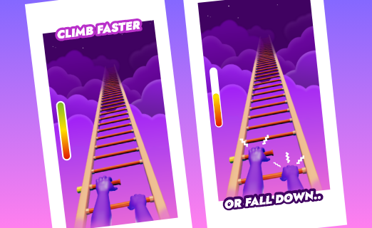 #6. Climb the Ladder Dash Game (Android) By: KrewGames