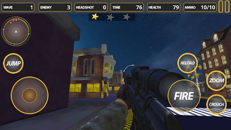 #2. Elite City Sniper: FPS Game (Android) By: NanoHead Games