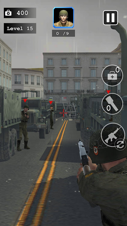 #4. Army Commando WW2 Survival (Android) By: Royal Game Terminal