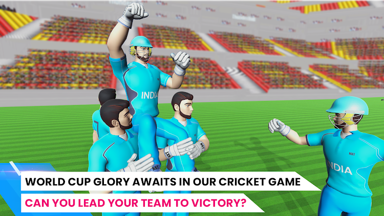 #6. Cricket Heroes (Android) By: NipsDreamZ Game Studio