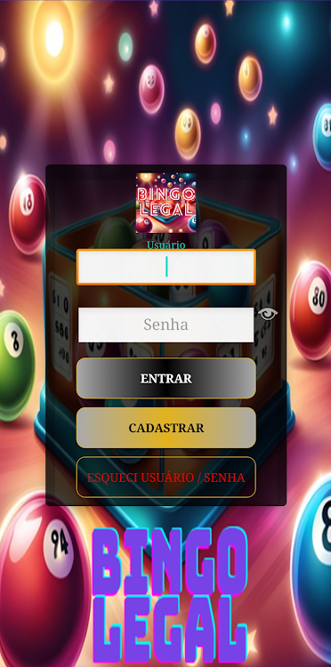 #5. Bingo Legal Show (Android) By: Entretenimento Apps Alfa