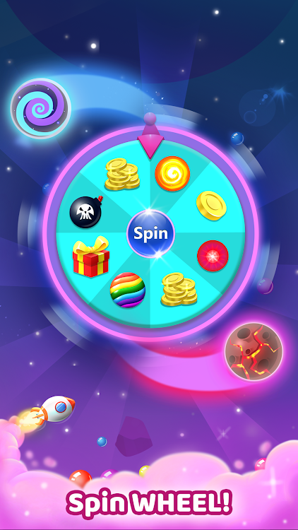 #5. Bubble Shooter Space: Pop Game (Android) By: Bubble Shooter @ MadOverGames