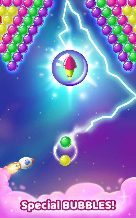 #8. Bubble Shooter Space: Pop Game (Android) By: Bubble Shooter @ MadOverGames