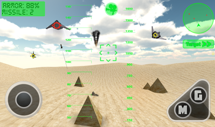 #4. Flight Simulator - F22 Fighter (Android) By: T.A.G.