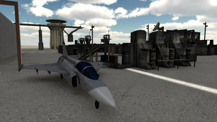 #5. Flight Simulator - F22 Fighter (Android) By: T.A.G.