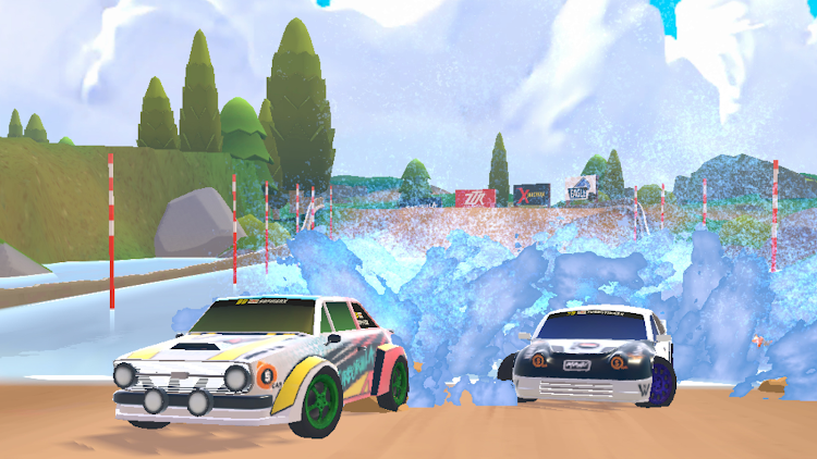 #4. Rally Clash - Car Racing Game (Android) By: Turborilla