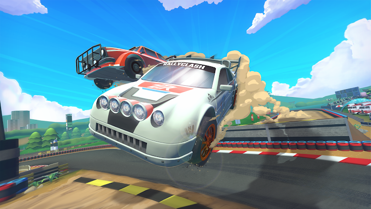 #7. Rally Clash - Car Racing Game (Android) By: Turborilla