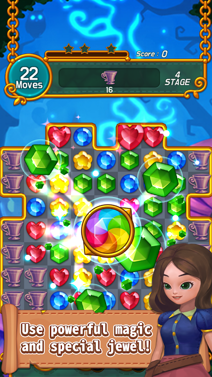 #4. Jewel Wiz (Android) By: 무지개토끼