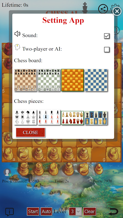 #4. Chess Kingdom in 3D graphics (Android) By: GTSStar .co