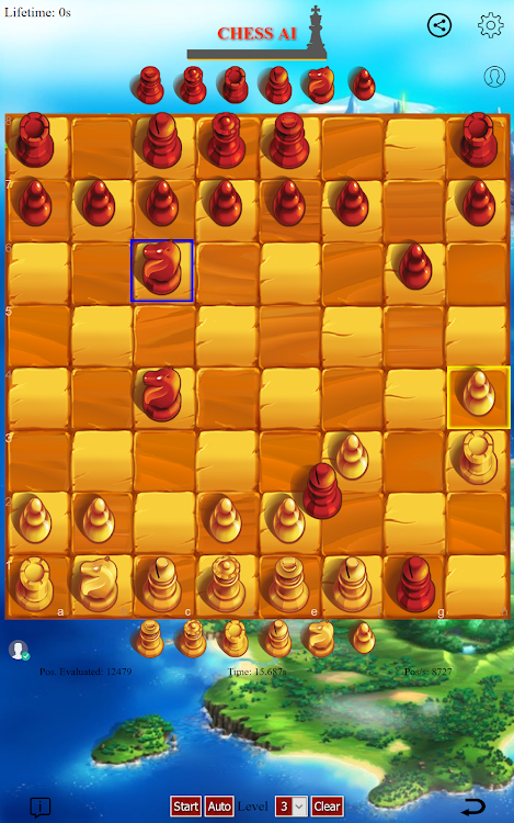 #8. Chess Kingdom in 3D graphics (Android) By: GTSStar .co