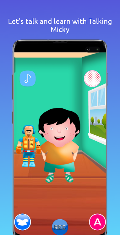 #7. My Talking Micky (Android) By: Micky Appz