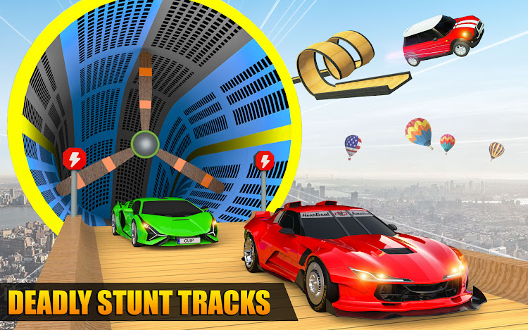 #7. Mega Ramps Stunt Car Games 3D (Android) By: Game Pace