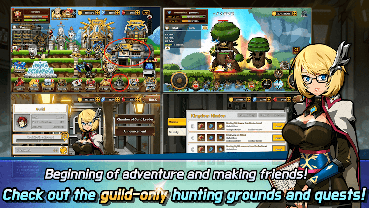 #5. Hero Town Online : 2D MMORPG (Android) By: Superlink