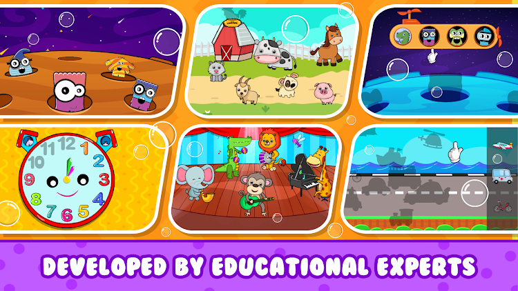 #8. Balloon Pop Kids Learning Game (Android) By: GunjanApps Studios