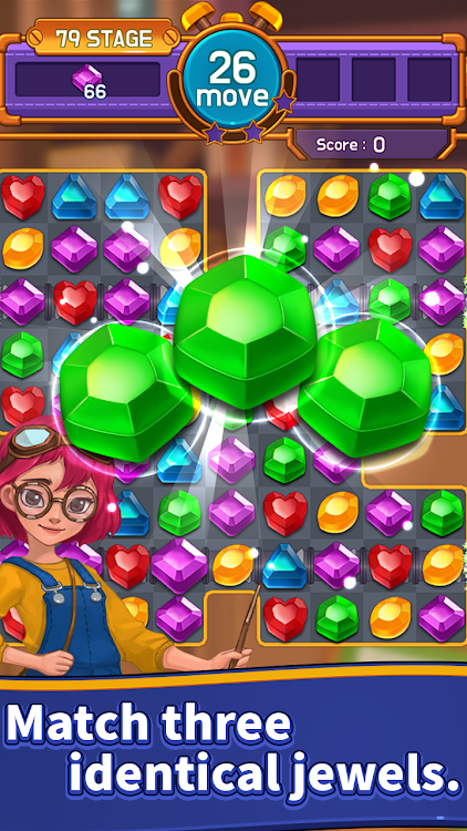 #2. Jewel Maker : Match 3 Puzzle (Android) By: 무지개토끼