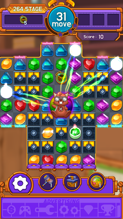 #9. Jewel Maker : Match 3 Puzzle (Android) By: 무지개토끼