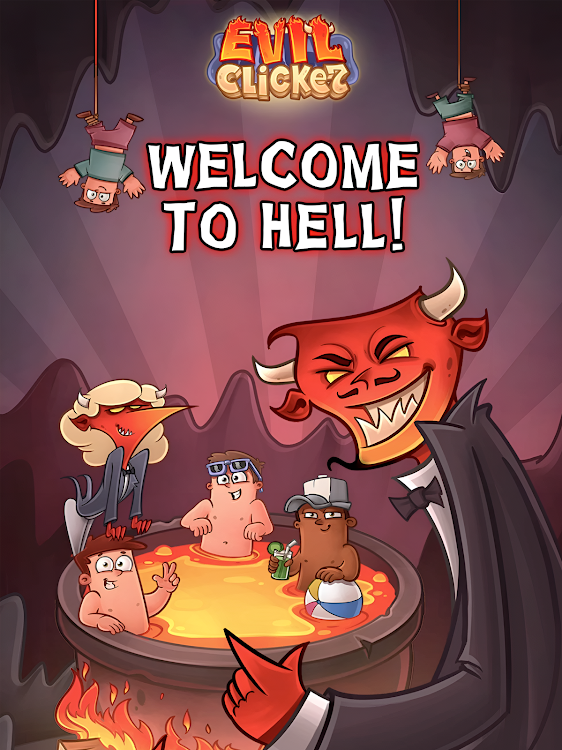 #9. Idle Evil Clicker: Hell Tap (Android) By: AppQuantum