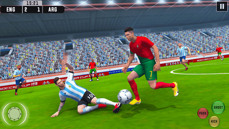 #6. Football Champions League 2024 (Android) By: Mini CH Games