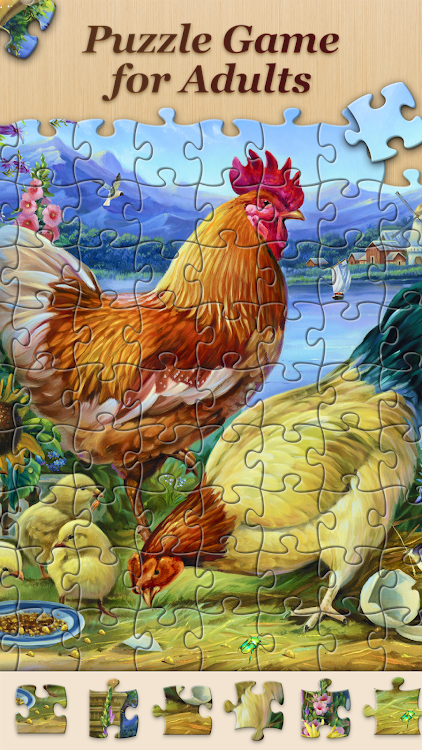 #8. Jigsawscapes® - Jigsaw Puzzles (Android) By: Oakever Games