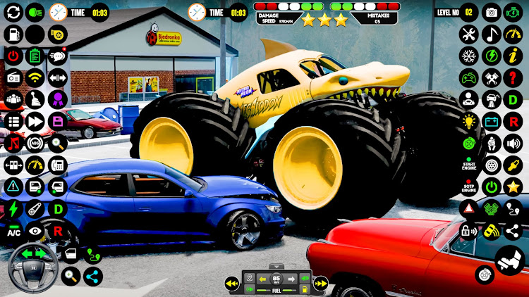 #5. Derby Monster Truck Stunt Game (Android) By: Games Tooist