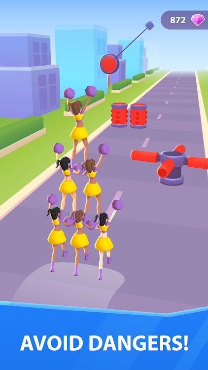 #3. Cheerleader Run 3D (Android) By: Supersonic Studios LTD