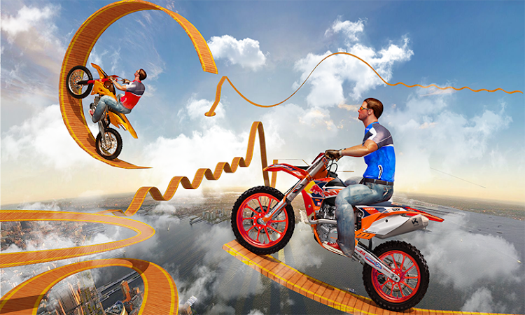 #3. Bike Tricks Trail Stunt Master (Android) By: Borois