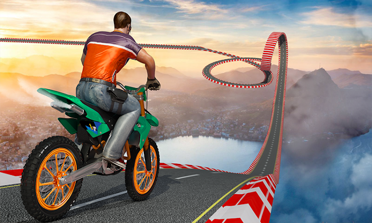 #4. Bike Tricks Trail Stunt Master (Android) By: Borois