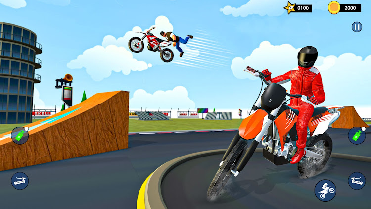 #8. Bike Stunt Rider (Android) By: Fog Revolution