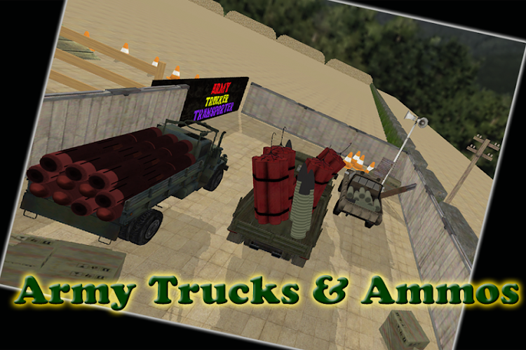 #6. Army Trucker Transporter 3D (Android) By: MouthShut Games