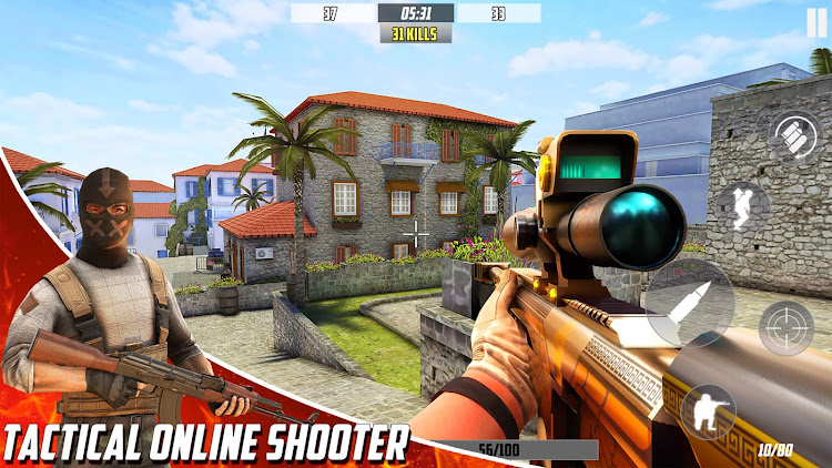 #5. Hazmob: FPS Gun Shooting Games (Android) By: Hazmob