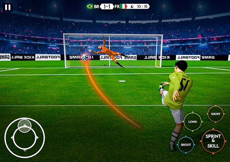 #10. Football Soccer World Cup 2024 (Android) By: Freak Gaming Studio