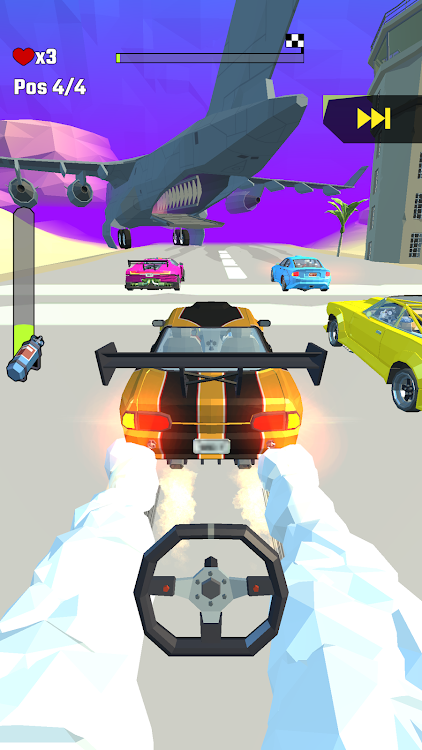 #7. Crazy Rush 3D: Race Master (Android) By: CASUAL AZUR GAMES