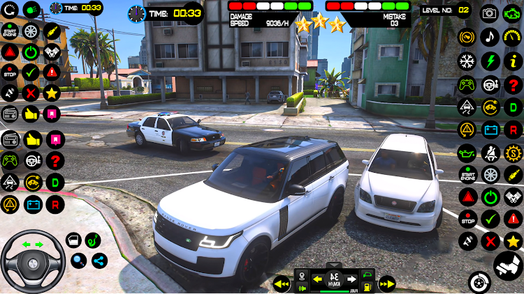 #6. US School Car Game: Car Drive (Android) By: Twins Inc.