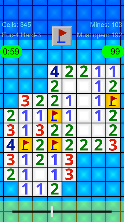 #3. Non-Euclidean Minesweeper (Android) By: Sci-Tech Binary Ltd. Co.