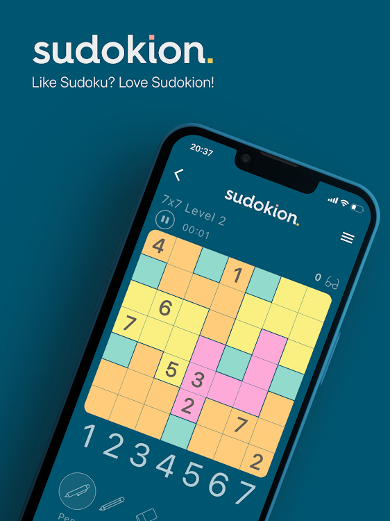 #8. Sudokion (Android) By: Muddled Puzzles Ltd